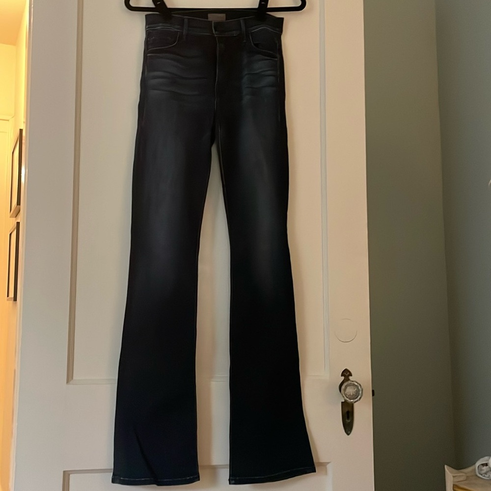 MOTHER the insider high rise flare/bootcut jean